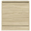 skoreol 60x34x63,5 cm konstrueret træ sonoma-eg