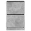skoreol 60x34x96,5 cm konstrueret træ betongrå