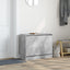 skoreol 80x34x63 cm konstrueret træ betongrå