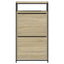 skoreol 60x34x112 cm konstrueret træ sonoma-eg