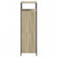 skoreol 60x34x112 cm konstrueret træ sonoma-eg
