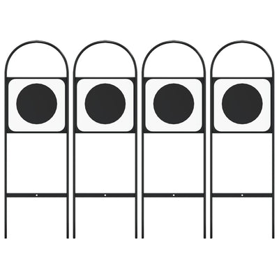 dressurbogstaver 4 stk. stål