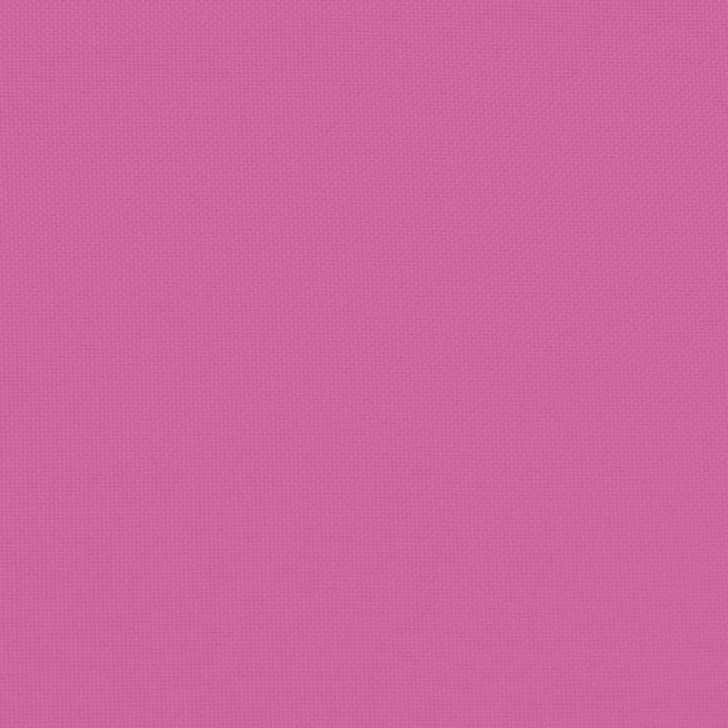 stolehynder m. høj ryg 2 stk. oxfordstof pink