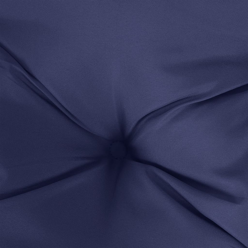 stolehynder 6 stk. 50x50x7 cm oxfordstof marineblå