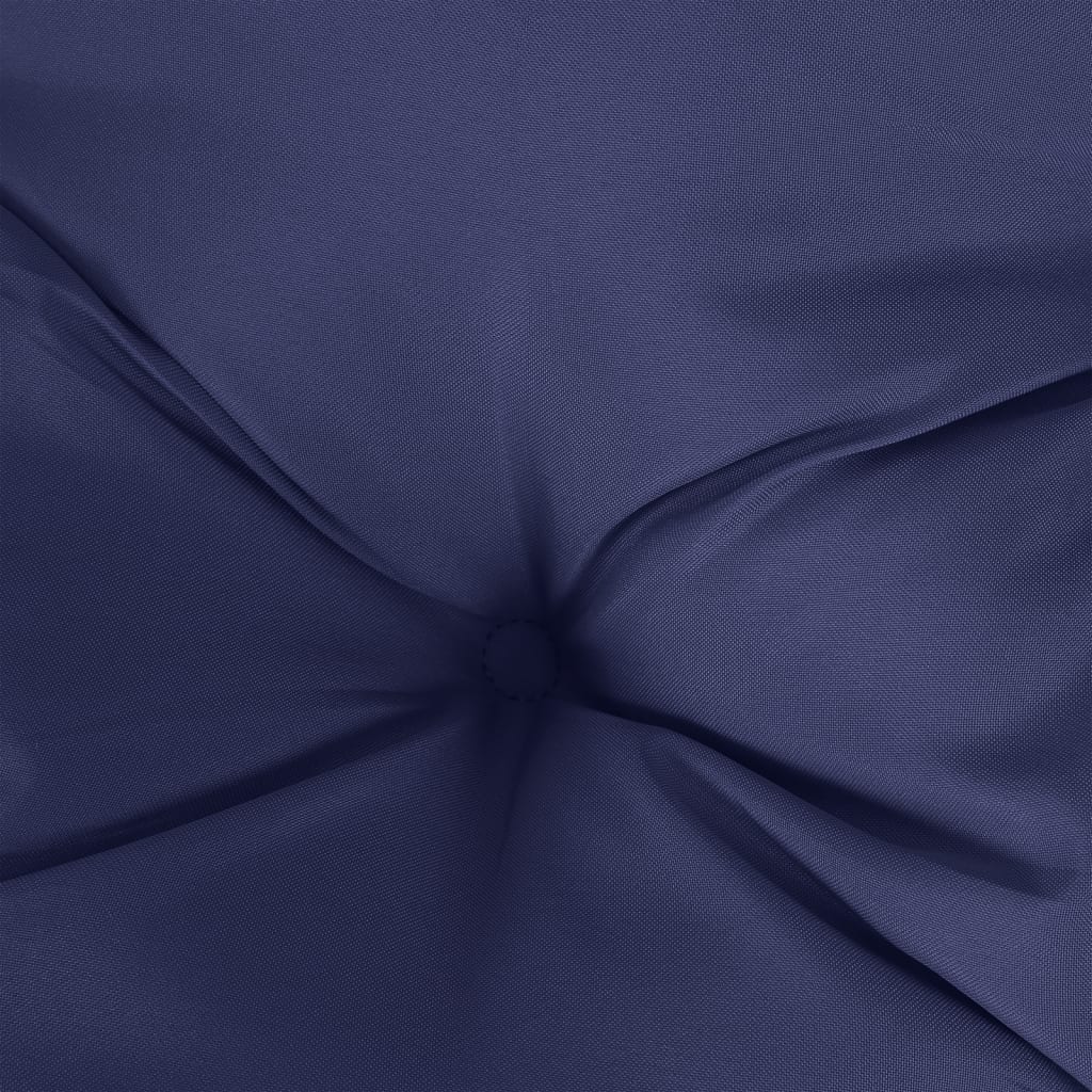 hynder til havebænk 150x50x7 cm oxfordstof marineblå