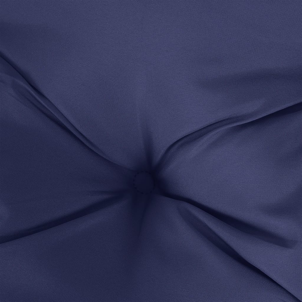 hynder til havebænk 2 stk. 100x50x7 cm oxfordstof marineblå
