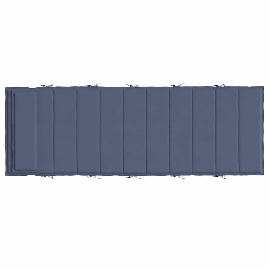 hynde til liggestol 180x60x4 oxfordstof marineblå