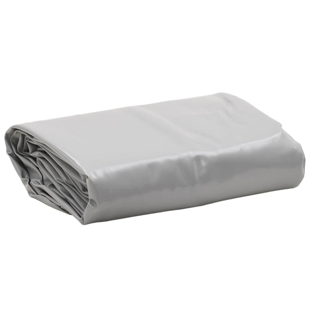 presenning 5x6 m 650 g/m² grå