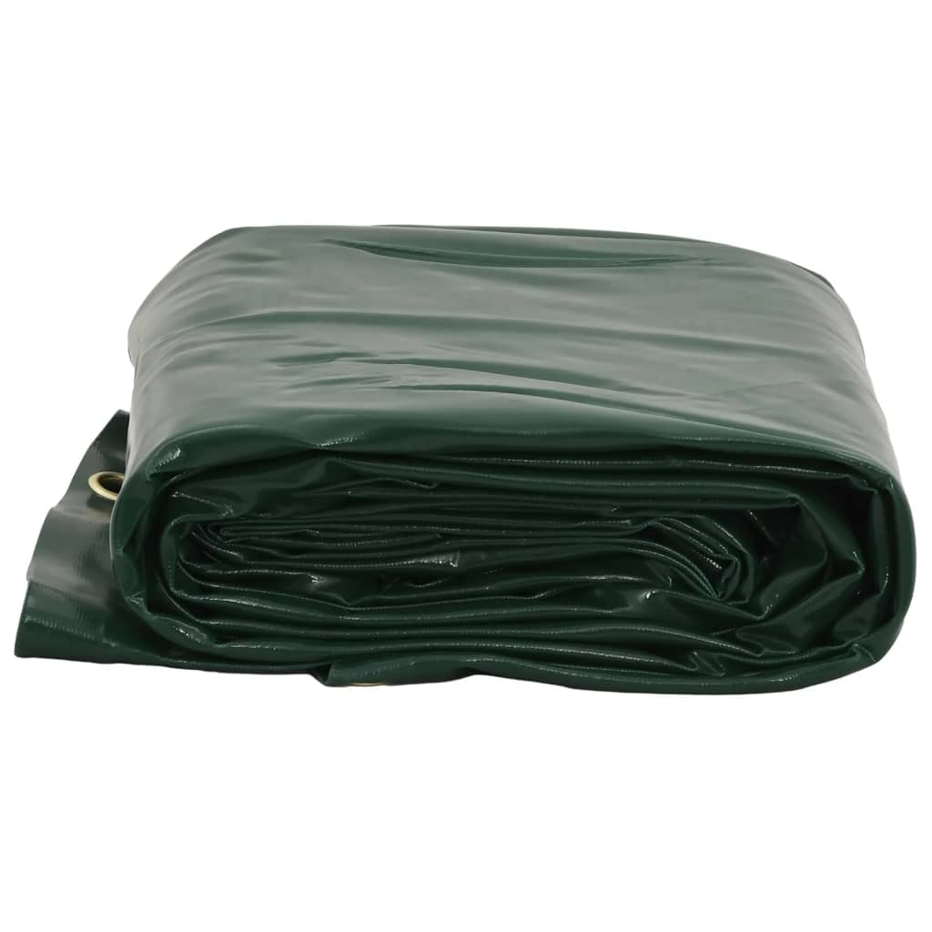 presenning 5x5 m 650 g/m² grøn