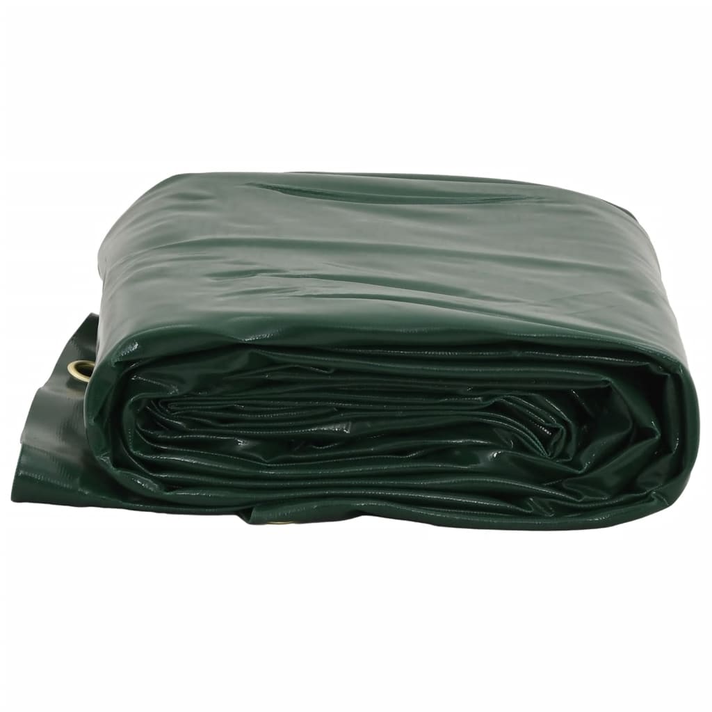 presenning 5x7 m 650 g/m² grøn