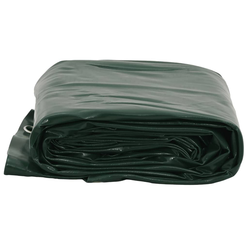 presenning 5x8 m 650 g/m² grøn