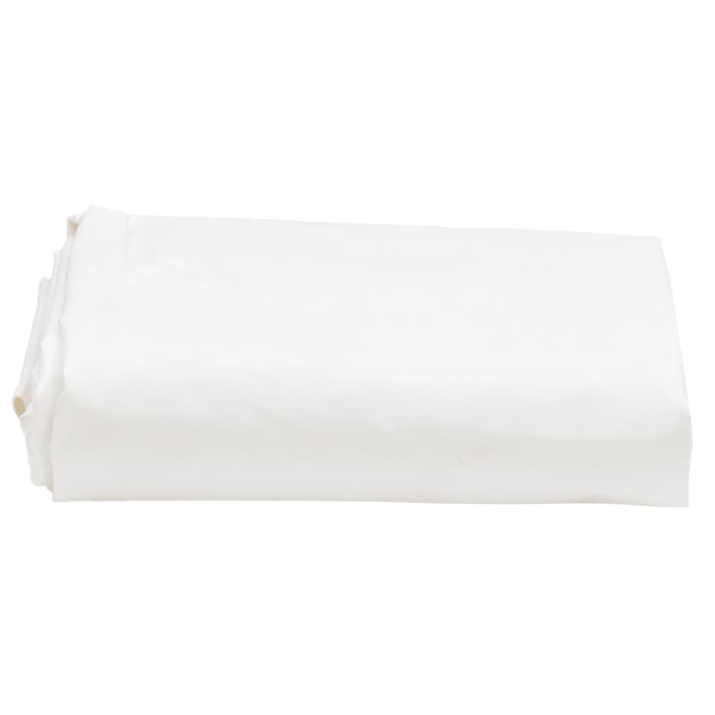 presenning 5x8 m 650 g/m² hvid