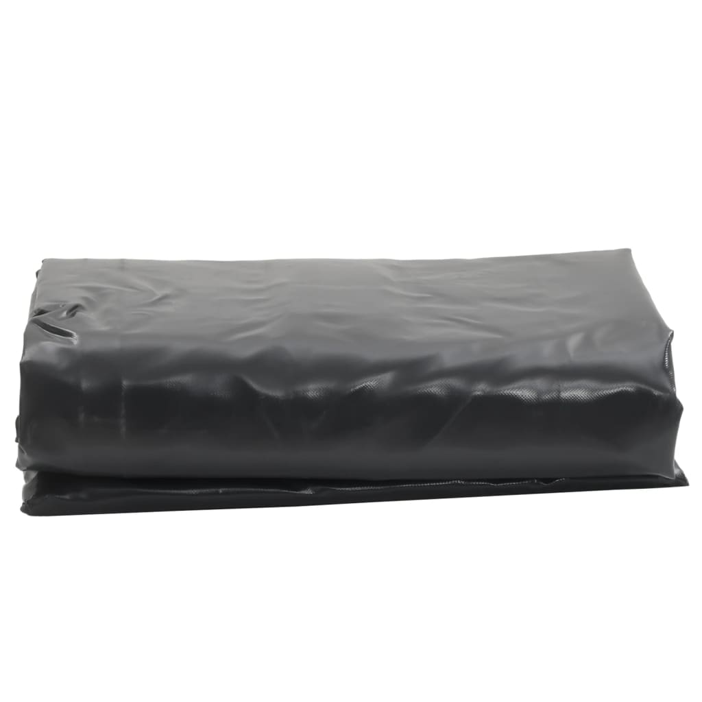 presenning 1x2,5 m 650 g/m² antracitgrå