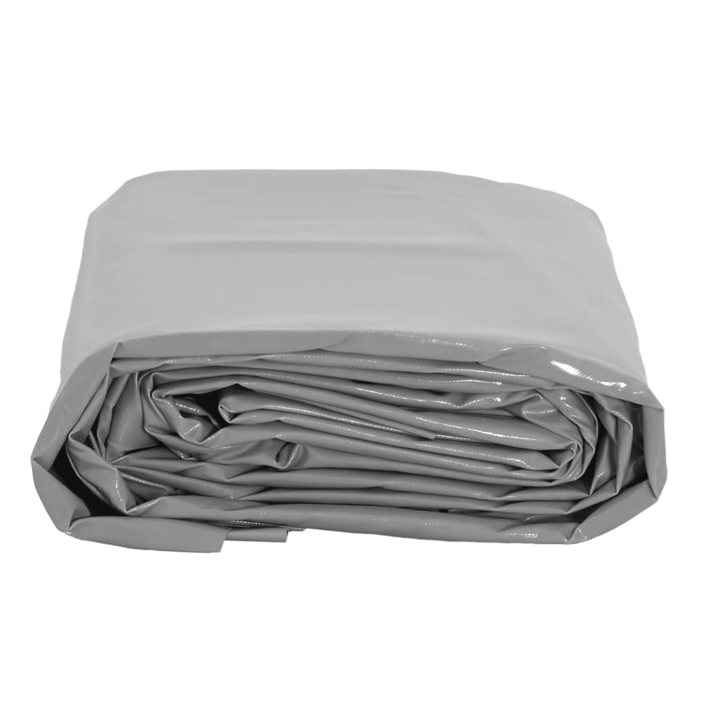 presenning 3x3 m 650 g/m² grå