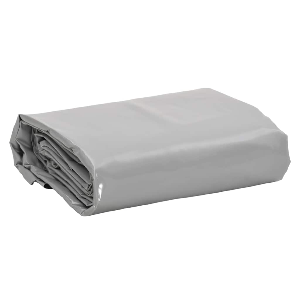 presenning 4x6 m 650 g/m² grå