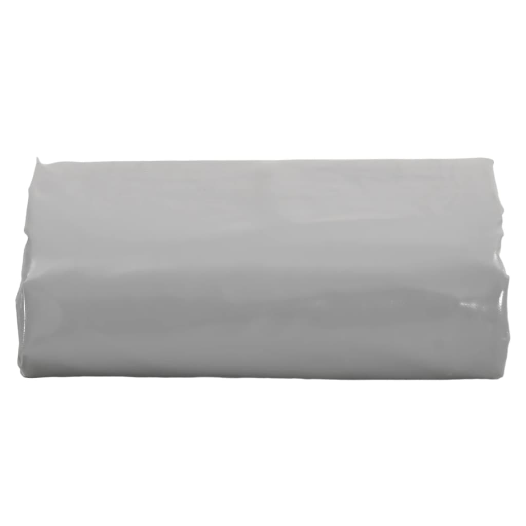 presenning 4x8 m 650 g/m² grå