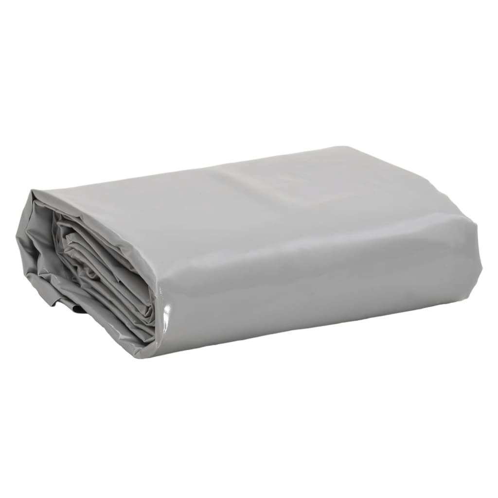 presenning 2,5x3,5 m 650 g/m² grå