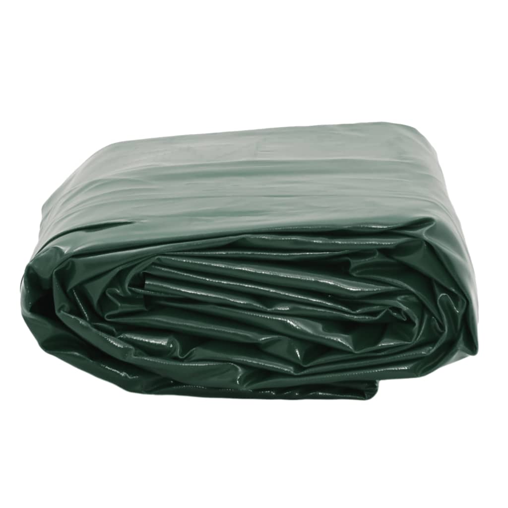 presenning 3x6 m 650 g/m² grøn