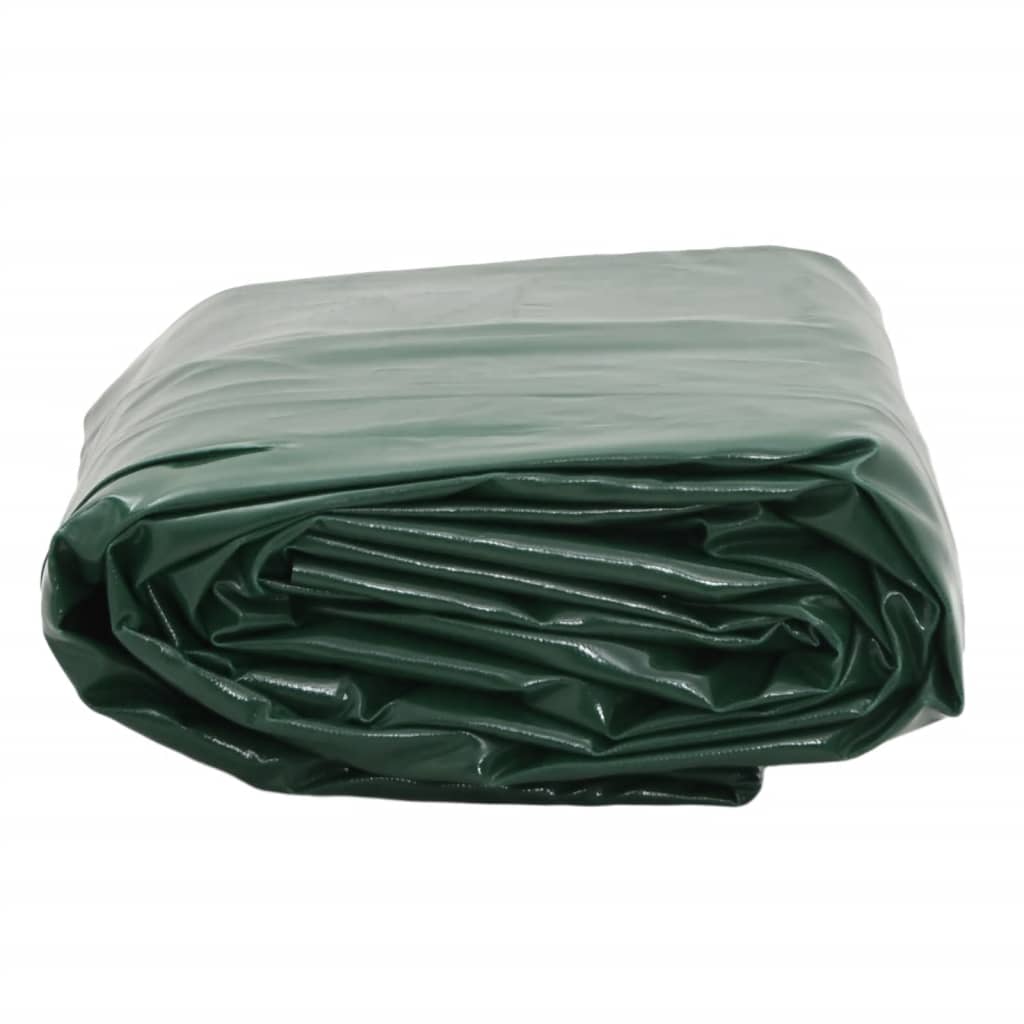 presenning 3,5x5 m 650 g/m² grøn