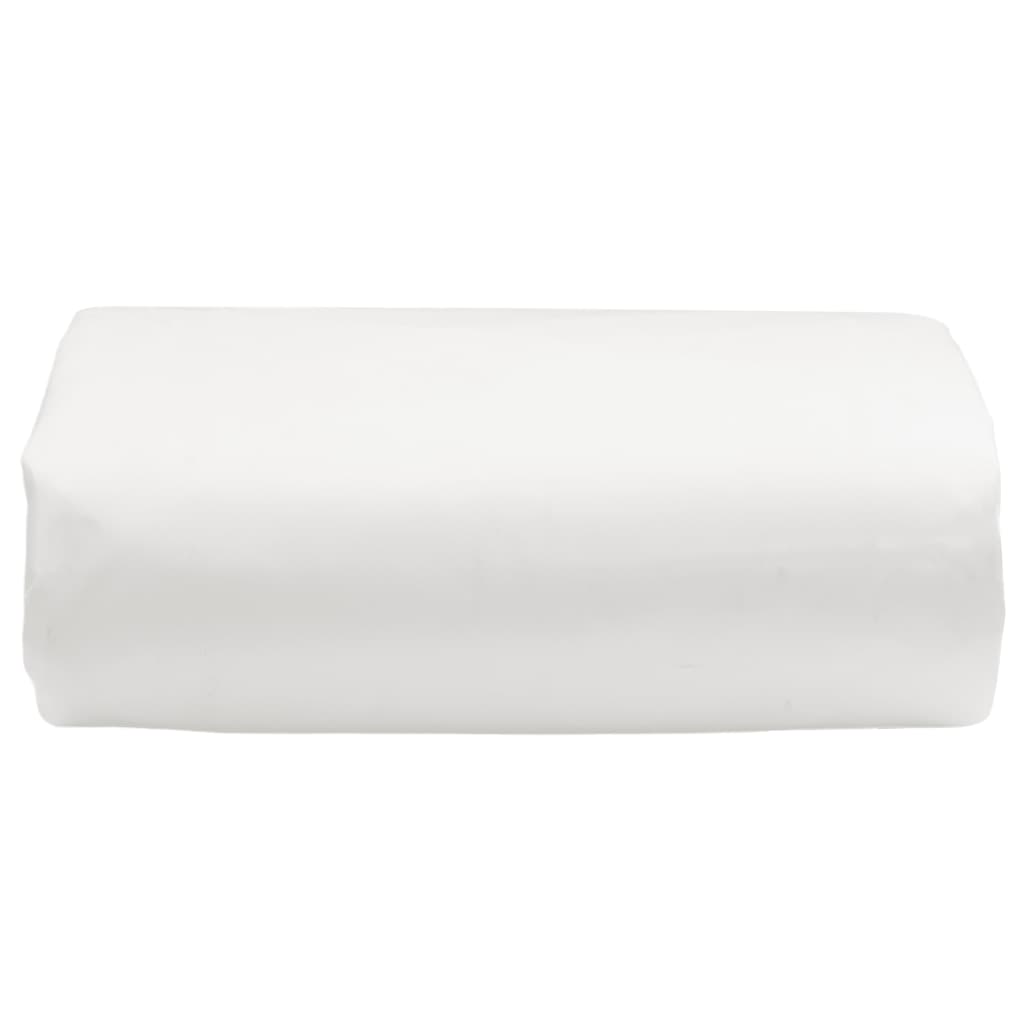 presenning 5x7 m 650 g/m² hvid