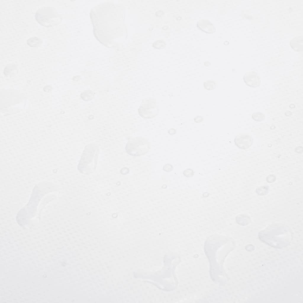 presenning 5x7 m 650 g/m² hvid