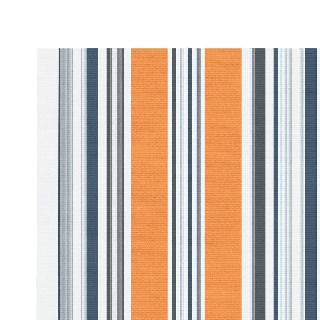 udskiftningsdug til markise 3x2,5 m polyester orange og blå