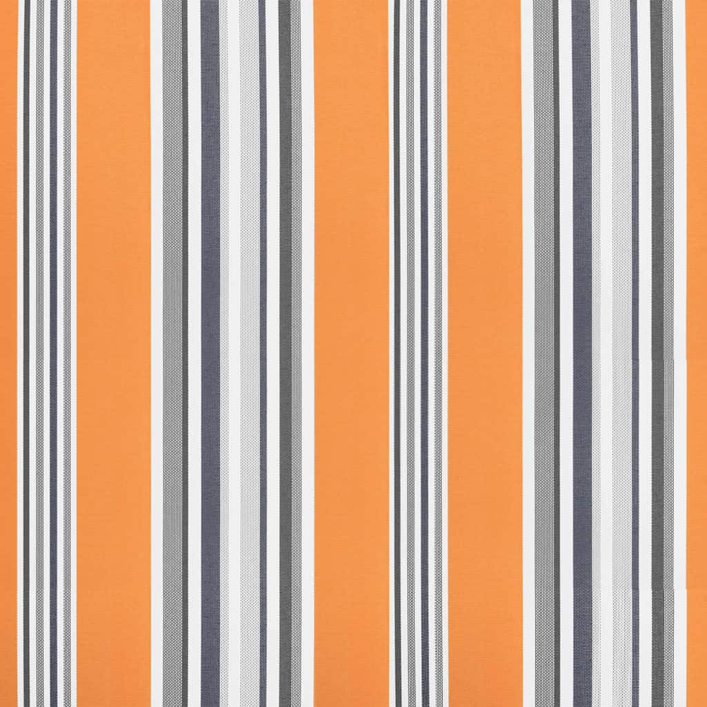 udskiftningsdug til markise 3x2,5 m polyester orange og blå