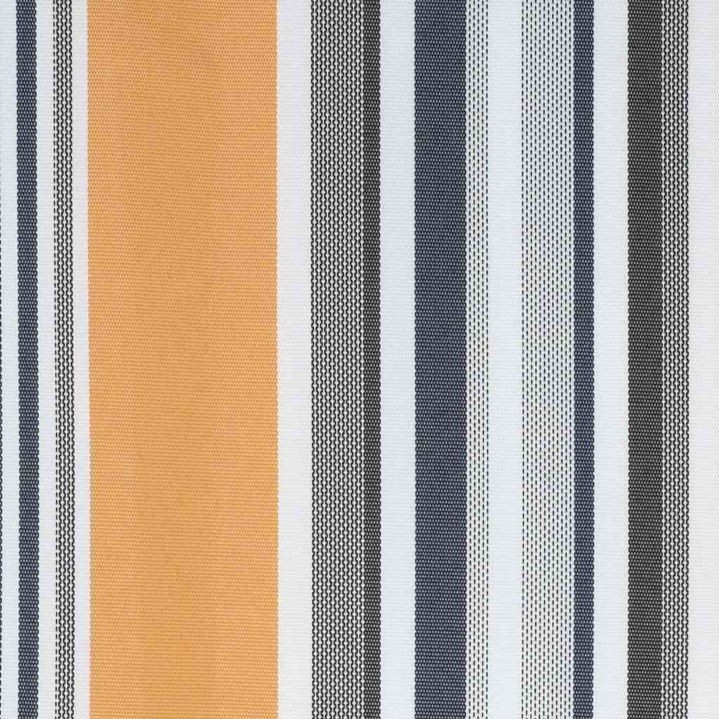 udskiftningsdug til markise 6x3 m polyester orange og blå