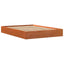 sengeramme uden madras 140x200 cm massivt fyr gyldenbrun
