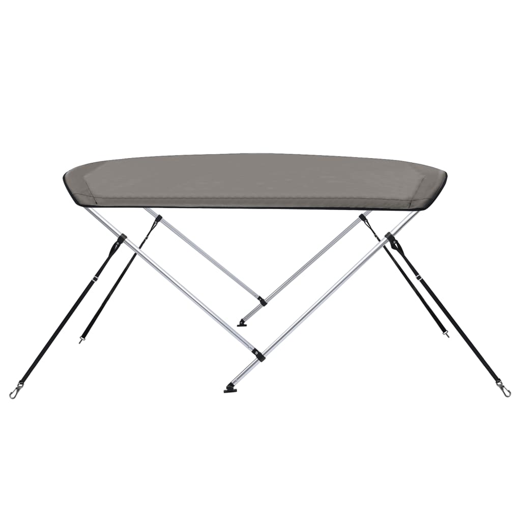 biminitop med 2 buer 180x150x110 cm grå
