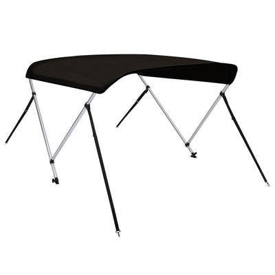 biminitop med 2 buer 180x130x110 cm sort