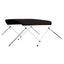 biminitop med 2 buer 180x150x110 cm sort