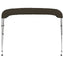 biminitop med 3 buer 183x160x137 cm sort