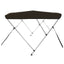 biminitop med 3 buer 183x180x137 cm sort