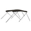 biminitop med 3 buer 183x196x137 cm sort