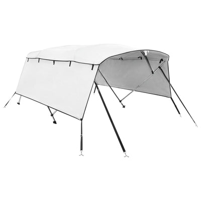 biminitop med 3 buer og sidevægge 243x(170-182)x137 cm