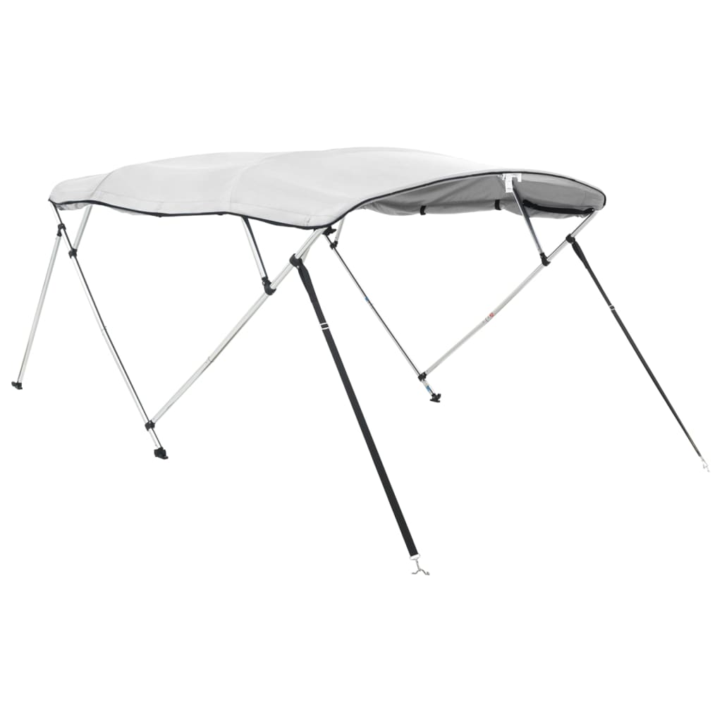 biminitop med 4 buer og sidevægge 243x(200-213)x137 cm