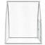 hønsehus 100x105x120 cm galvaniseret stål sølvfarvet