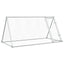 hønsehus 200x105x91 cm galvaniseret stål sølvfarvet