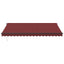 markise med LED-lys 450x350 cm automatisk betjening bordeaux
