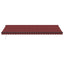 markise med LED-lys 600x350 cm automatisk betjening bordeaux