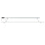 markise med LED-lys 300x250 cm manuel betjening brun