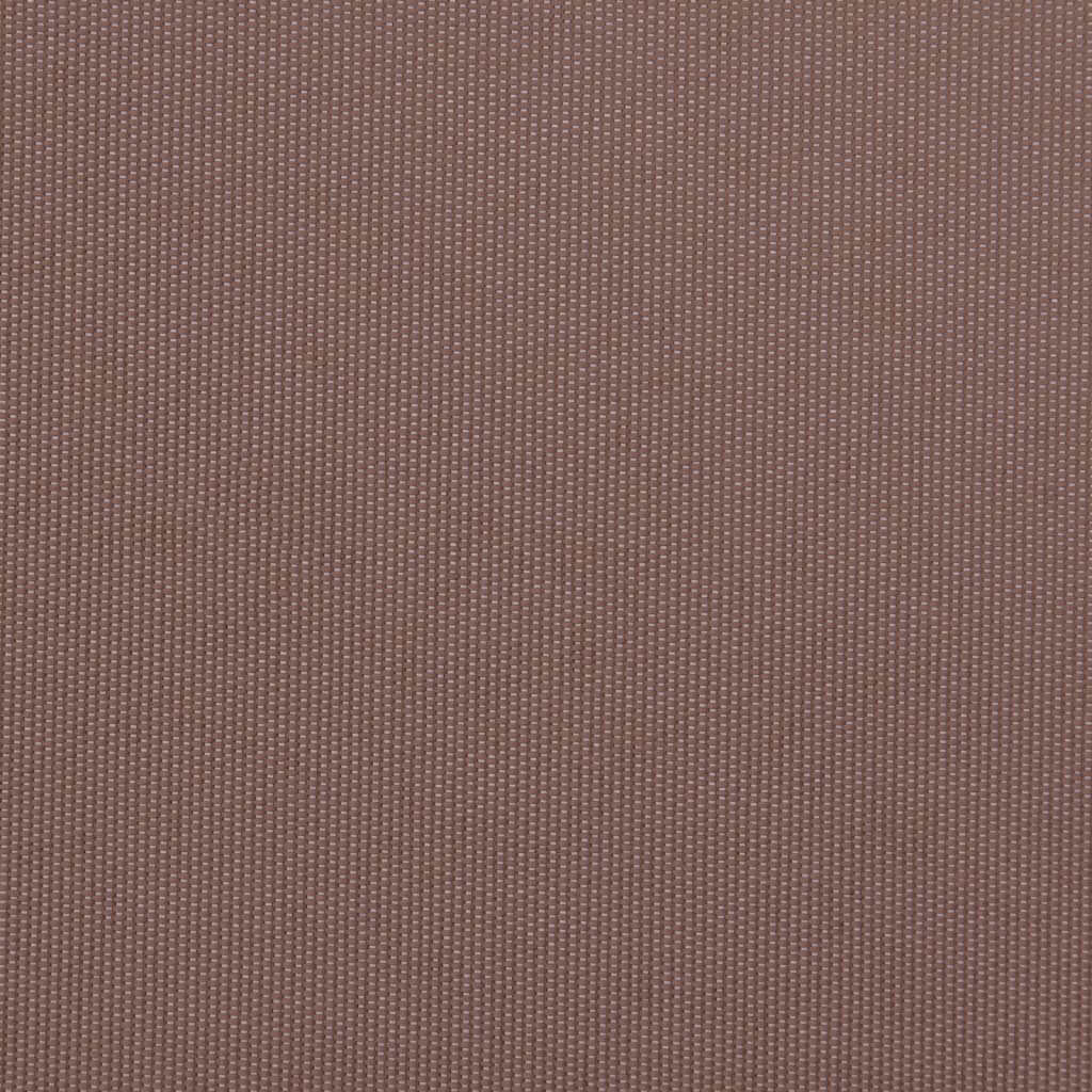 markise med LED-lys 400x350 cm manuel betjening brun