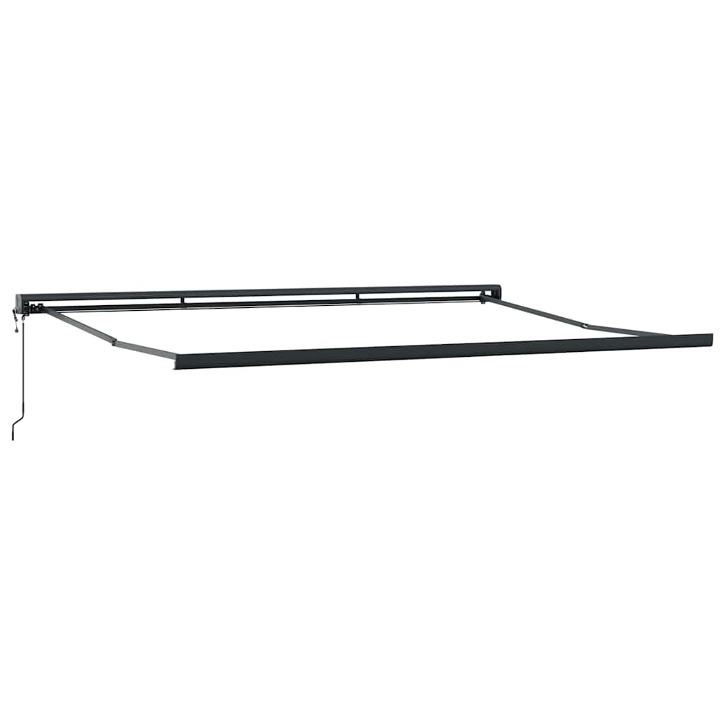 markise 450x300 cm automatisk betjening brun