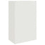 skab 67x39x107 cm stål hvid