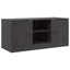 tv-bord 99x39x44 cm stål sort