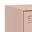 tv-borde 2 stk. 67x39x44 cm stål lyserød