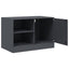 tv-borde 2 stk. 67x39x44 cm stål antracitgrå
