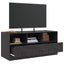 tv-bord 99x39x44 cm stål sort