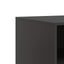 tv-bord 67x39x44 cm stål sort